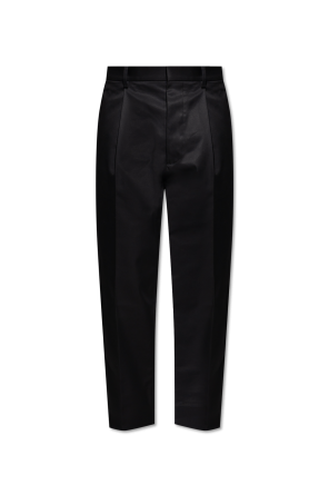 Dolce & Gabbana Satin pants with a striped pattern | Men's | Vitkac